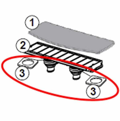 Jacuzzi J-400 Waterfall Gasket (2006 & After) (6540-935)