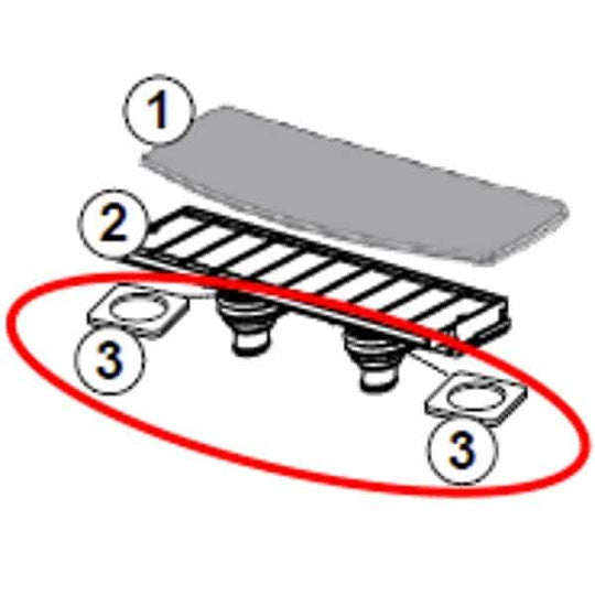 Jacuzzi J-400 Waterfall Gasket (2006 & After) (6540-935)