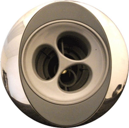Jacuzzi PowerPro FX2 V3 Jet Face, Stainless Steel Escutcheon (6541-181)