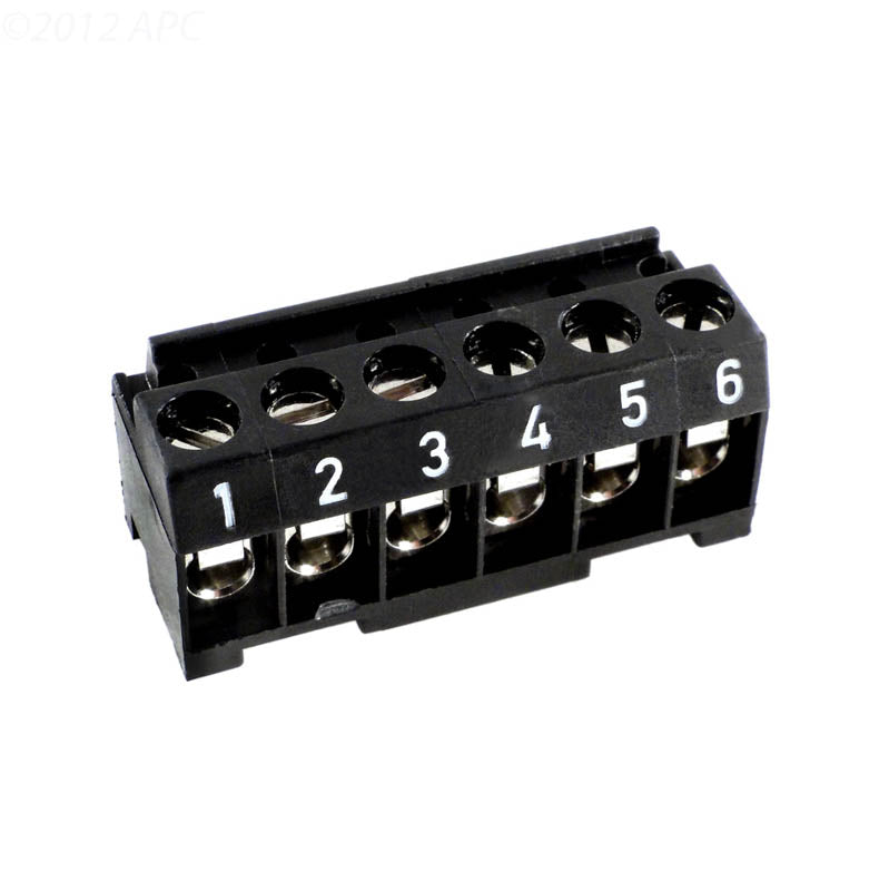Jandy Terminal Bar Connector Brown 6-PIN - 6547+