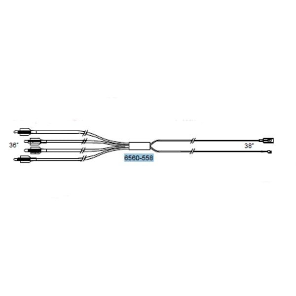 Jacuzzi J-280/J-275/J-245/J-235 LED Quad Light, 36 x 38 in. (2012+) (6560-558)