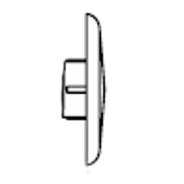 Jacuzzi J-200 LED Bullet Light Flange, 1 in. (2012+) (6560-581) - Obsolete