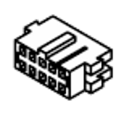 Jacuzzi 10-Pin Socket with Strain Relief and Lock for lights (6560-947) Obsolete
