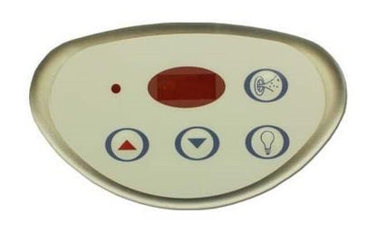 Jacuzzi Spa Control Panel for DelSol Hermosa & Redondo Models, Generic (6600-641)
