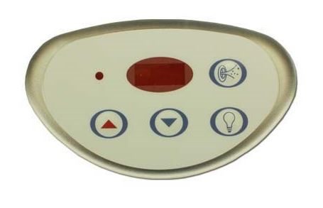 Jacuzzi Spa Control Panel for DelSol Hermosa & Redondo Models, Generic (6600-641)