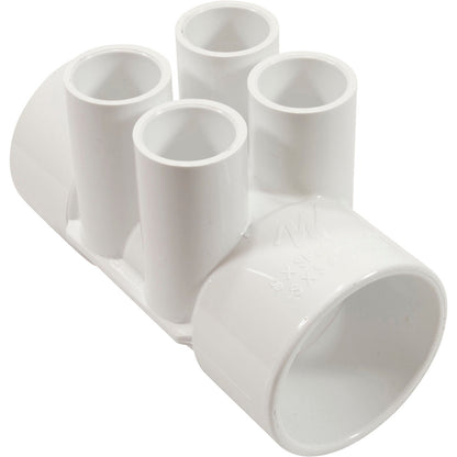 Waterway Manifold 2" S X 2" S X (4) �" Slip Ports - 672-4210
