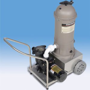Aladdin Scamp Portable Pump/Filter System w/SS Cart, .75 HP/75 sq.ft., 115v (725)