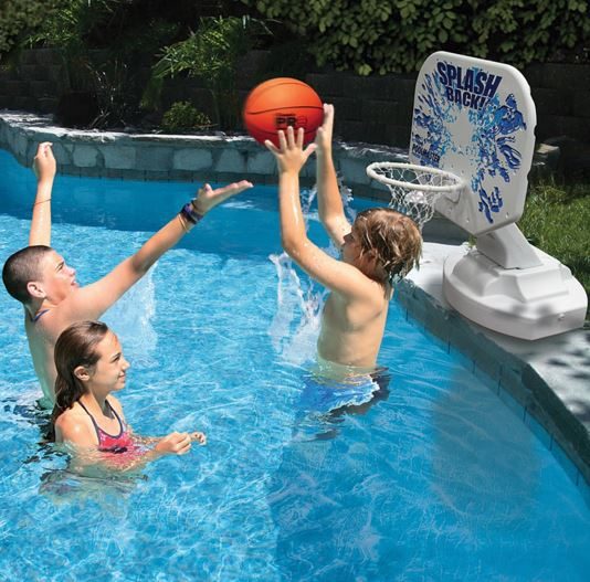 Poolmaster Splashback Poolside Basketball Game 34W x 38D x 45H in. (72820)