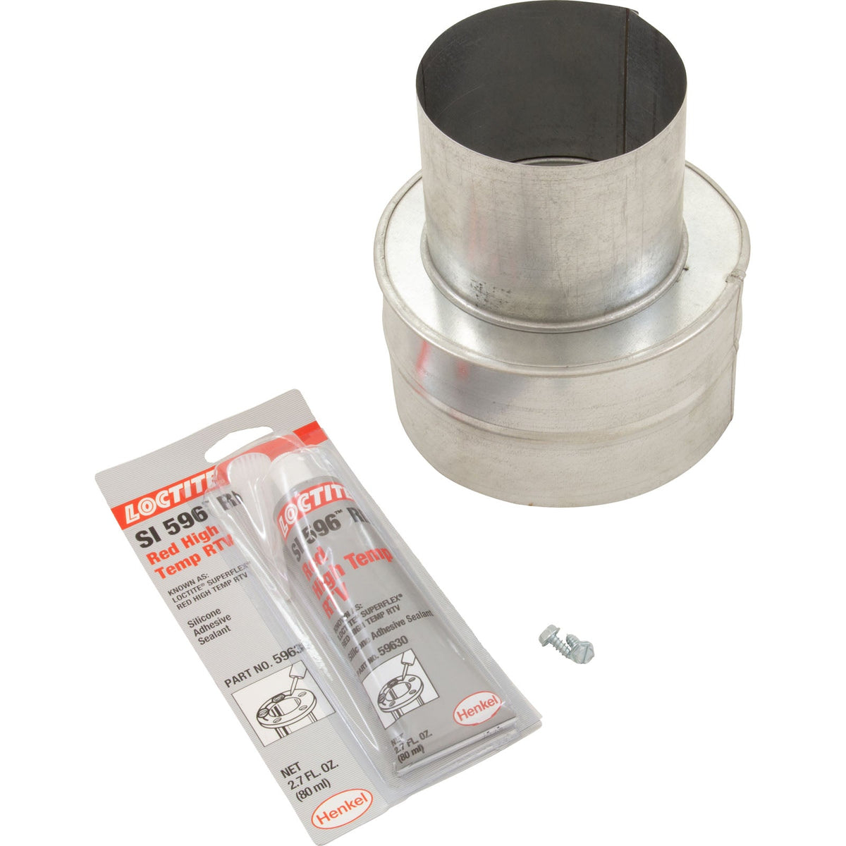 Pentair Sta-Rite Metal Flue Collar for MasterTemp Max-E-Therm Heater, 4"x 6" - 77707-0076