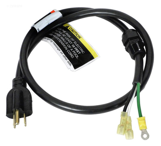 Pentair OptiFlo/Dynamo 3 ft Power Cord, Standard Plug (79137800)