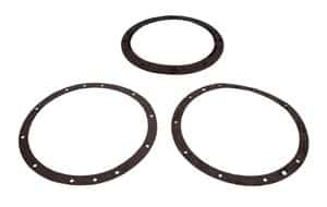 Pentair Large Stainless Steel Light Niche, Gasket Set, Standard, 10 hole w/double wall gasket (79200700)
