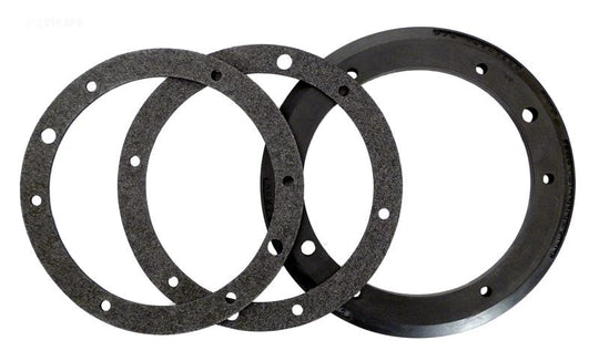 Pentair Small Stainless Steel Light Niche, Gasket Set, w/double wall gasket (79207900)