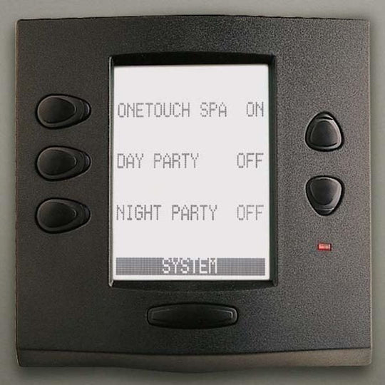 Jandy® AquaLink® RS One Touch Control Panel Complete,Wired, Black (7954)