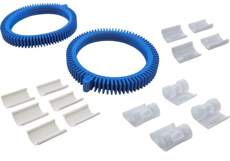 Poolvergnuegen (The Poolcleaner) 2 Wheel Tune Up Kit (2 tires,6 vanes,8 skirts) (896584000-426)