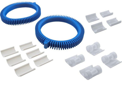 Poolvergnuegen (The Poolcleaner) 2 Wheel Tune Up Kit (2 tires,6 vanes,8 skirts) (896584000-426)