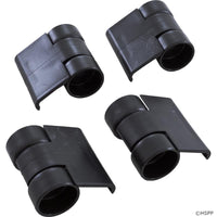 Poolvergnuegen (The Poolcleaner) Skirts with Rollers (4 per kit) Black (896584000-655)