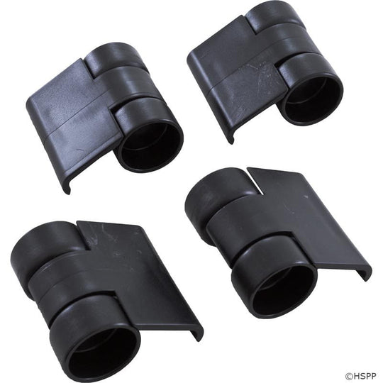 Poolvergnuegen (The Poolcleaner) Skirts with Rollers (4 per kit) Black (896584000-655)