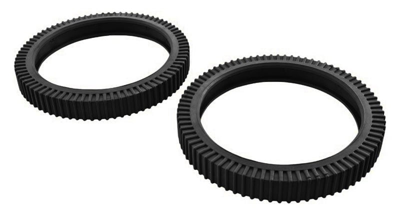 Poolvergnuegen Tire, Solid, Black, Tile Pools, Back only (Pkg of 2) (896584000-761)