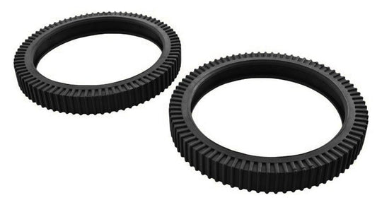 Poolvergnuegen Tire, Solid, Black, Tile Pools, Back only (Pkg of 2) (896584000-761)
