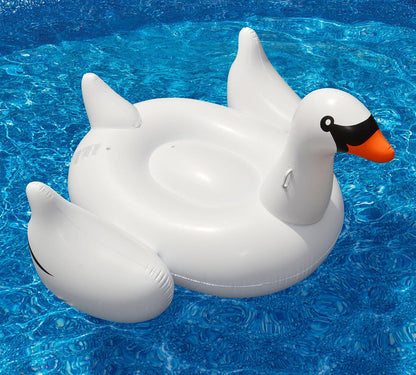 Giant Swan Ride On Inflatable Pool Float (T9933) (90621)