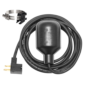 92005 25' TETHERED FLOAT SWITCH W/ PIGGYBACK PLUG