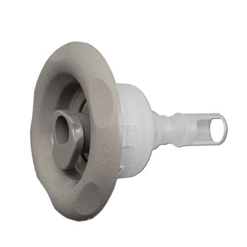 Pentair Cyclone Luxury Jet internal, Adjustable Swirl, 3-1/2" Emerald Cut Face, Dark Gray (9846WW)