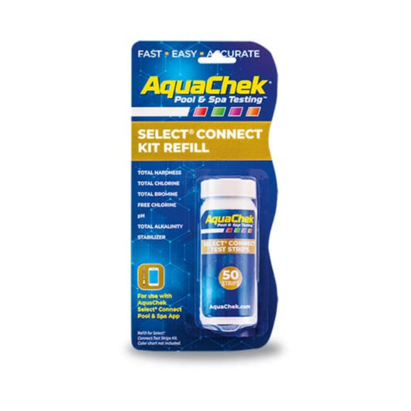 AquaChek Select Connect 7-in-1 Refill Test Strips, 50 Strips - 541640APP