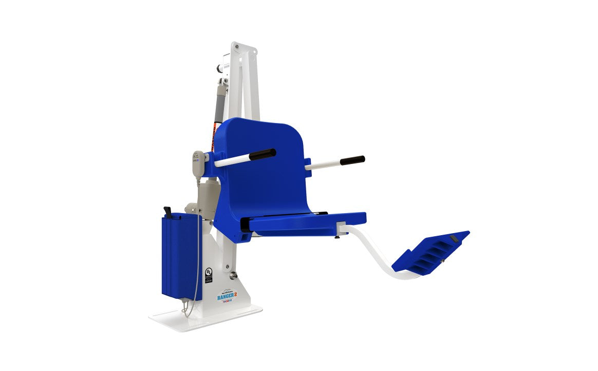 Aqua Creek Ranger 2 Lift 350# Cap White/blu - F-RNGR2-KD6