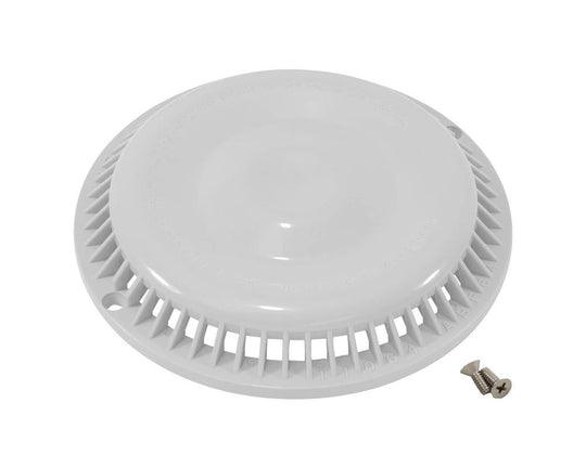 Afras Anti Vortex Cover w/2 Screws, Round, White | 11064W