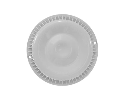 Afras Anti Vortex Cover w/2 Screws, Round, White | 11064W