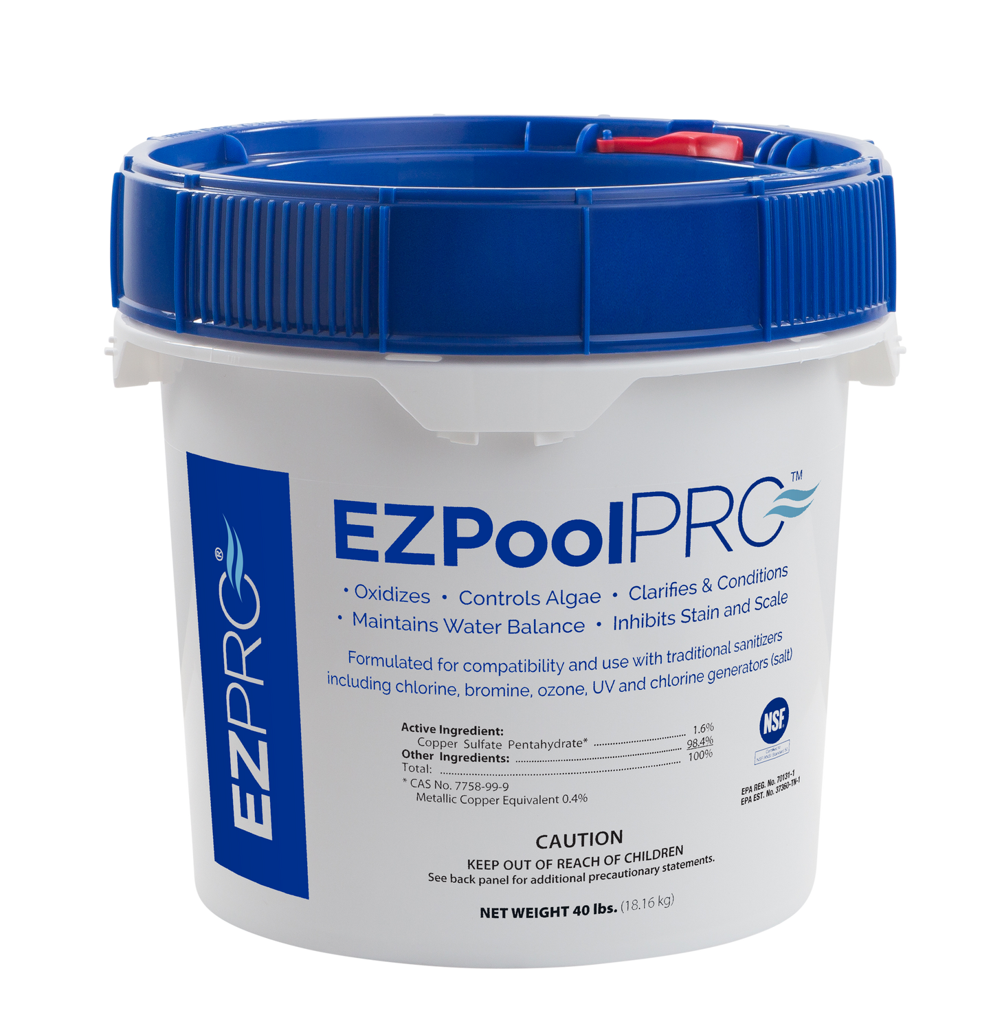 EZPoolPRO Concentrated Pool Blend, 40 lb | EZPP40