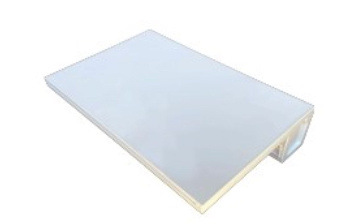ARG Pool Waterfall 36"x6" Lip White - WF3606AWH