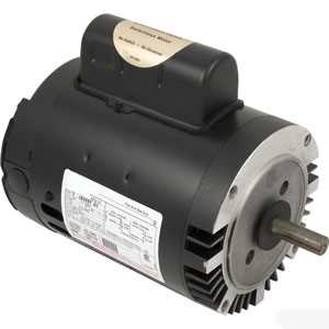 Magnetek C-Frame Keyed Shaft Motor, Full Rated, 0.75 HP, 1.50 SF, 115/230v (B121)