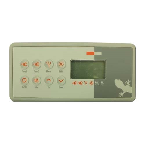 Gecko TSC-8 Topside Control, Rectangular, 8-Buttons, 10 foot cord (BDLTSC8GE1)