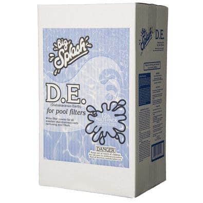 DIATOMACEOUS EARTH - 2 X 6 LB CHARGES (12 LB TOTAL) FILTER POWDER PACKAGED IN A BOX