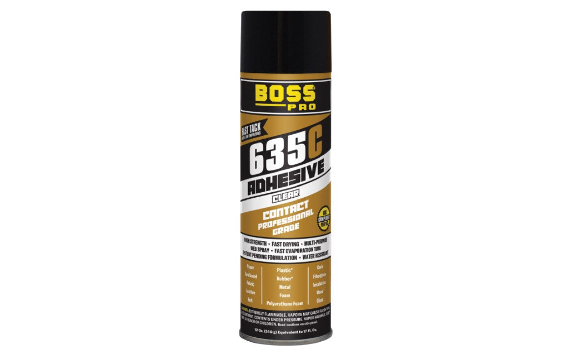 Boss Contact Spray Adhesive 12OZ Pro 635C - 635C-10