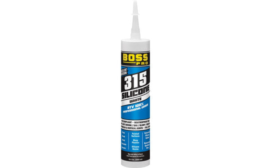 Boss 315 Rtv 100% Silicone Sealant 3OZ Clear - 142161