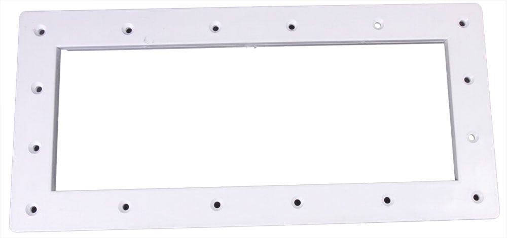 CMP Wide Mouth Vinyl Pool Return Face Plate, White | 25541-000-010