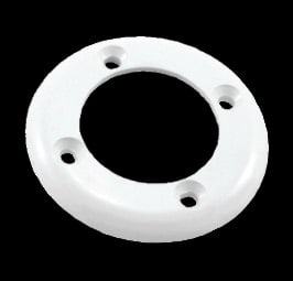 CMP Vinyl Pool Return Faceplate; White | 25545-000-000
