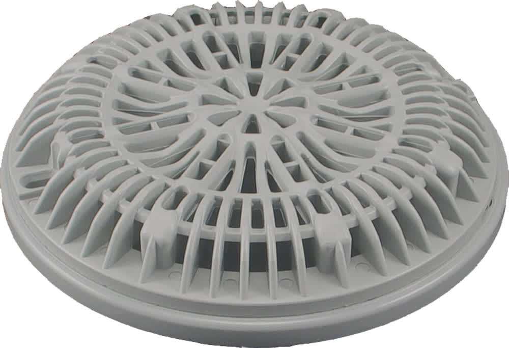 CMP Vinyl Pool Main Drain with Galaxy Lid & Ring Gray | 25548-001-000