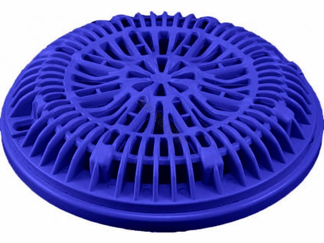 CMP Vinyl Liner Pool Main Drain Ring 8" Galaxy Lid Dark Blue | 25548-069-000