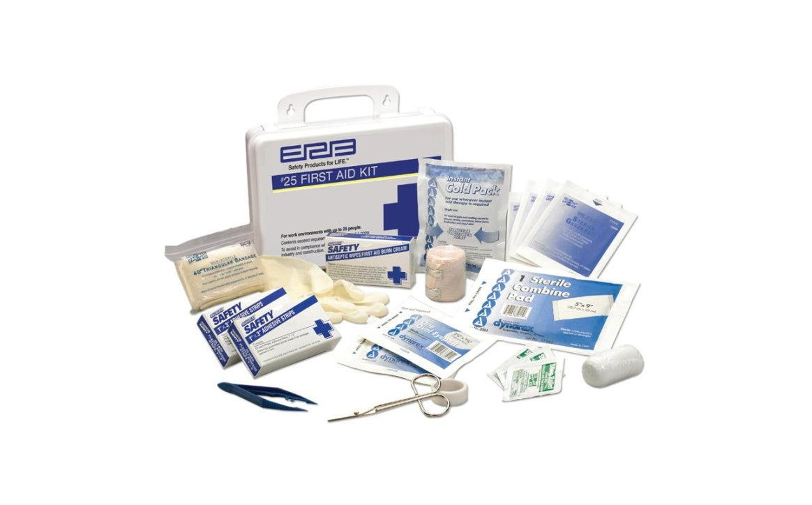 ERB Safety First Aid Kit with Plastic Person - 17132