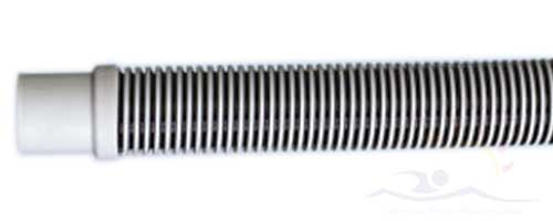 JED Cuffed Filter Hose, 1.25" x 3' , Silver & Black (FC1253)