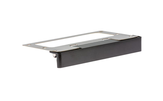 Hunter 6.7" x 0.9" x 2.6" Black 1LED Cool LF Wall Light - LF1LEDCFB