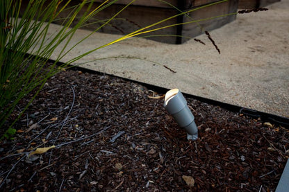 Up Light, GU5.3 MR-16 2700K LED Powder Coated Bronze Metallic Die-Cast Zinc/Aluminum Reflectore Stellato Series Long Shroud