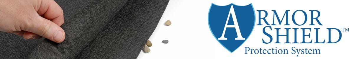GLI 30' Round Armor Shield Liner Floor Pad | 70-0030RD-BLK-160