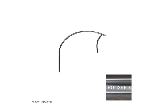 Global Pool Products SS MG Modern Stair Rail 4' .065 - GPP-MR-SR4-SS-M