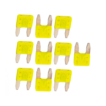Hayward GLX-F20A-10PK AquaRite® Goldline AquaRite, Aqualogic, AquaTrol Salt Chlorine Generators Fuse Kit; Yellow, 10 Pack