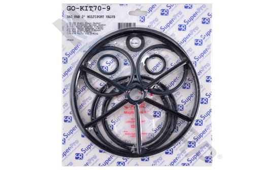ALADDIN EQUIPMENT CO MULTIPORT VALVE SEAL KIT GO-KIT70 PAC-FAB 2" | GO-KIT70-9