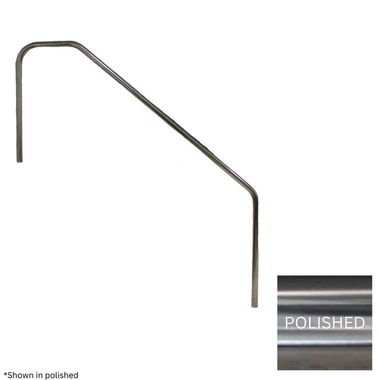 Global Classic 3 Bend 6' Stair Rail Polished .049 | Global-Rl-C49-3Bndsr6-Ss